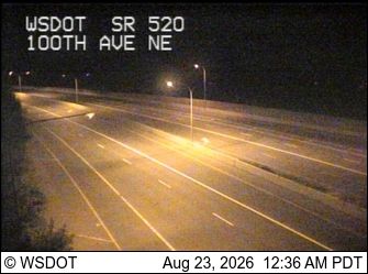 Traffic Cam Clyde Hill: SR 520 at MP 5.7: 100th Ave NE