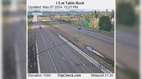 Central Point: I-5 at Table Rock - Day time
