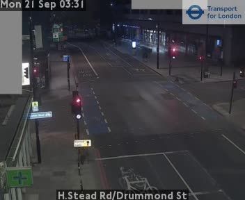 Traffic Cam London: H.Stead Rd/Drummond St