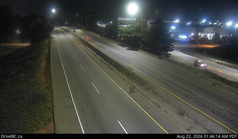 Traffic Cam Delta › East: Hwy 91A at Boundary Road, looking east