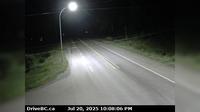Fernie › North-West: Hwy , in Hosmer, north of - looking north-east
