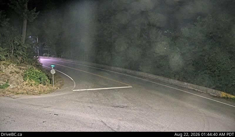 Traffic Cam Kaslo › North: Hwy 31 at Hwy 31A Junction in - looking north