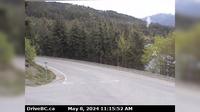 Kaslo > North: Hwy 31 at Hwy 31A Junction in - looking north - Current
