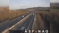Gemeinde Wiener Neustadt: S, Anschlusstelle Wr. Neustadt Sued, Blickrichtung Mattersburg - Km ,