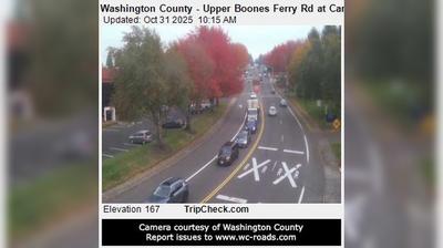 Washington County Traffic: Boones Ferry & Carman