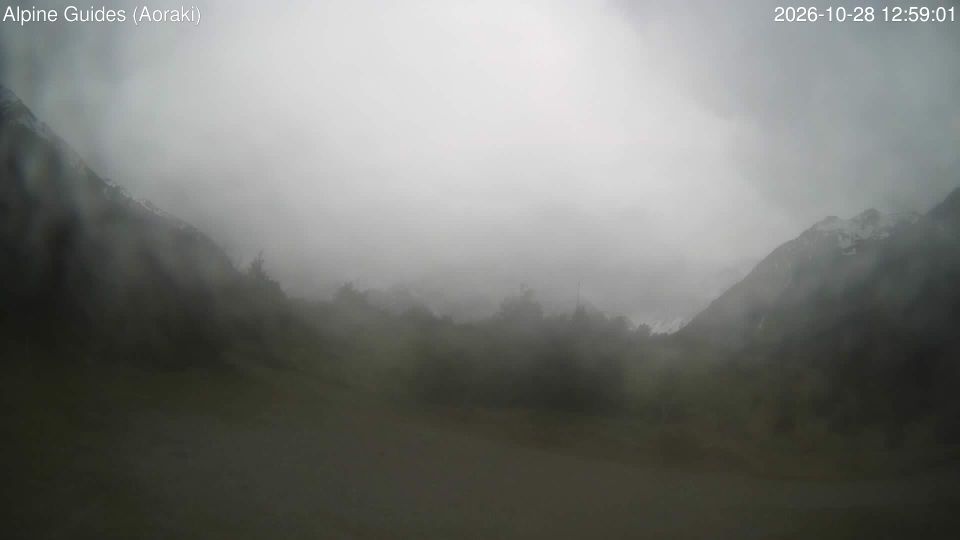 Mount Cook Village webcam