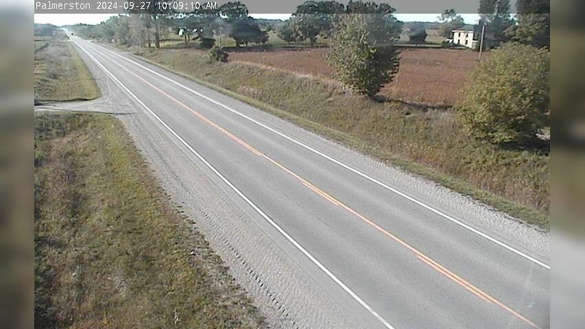 Minto: Highway 23 near Palmerston Webcam