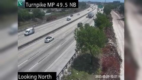 Traffic Cam Fleetwood Manor: Tpke MM 49.5 at Hollywood Blvd