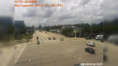 Traffic Cam Hollywood: Blvd at US-441