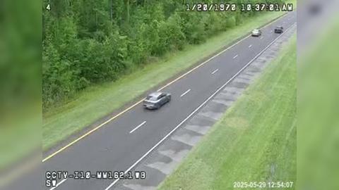 Traffic Cam Chattahoochee: I10-MM 162.1WB