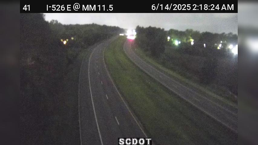 Traffic Cam Charleston: I-526 E @ MM 12.2 (SC)