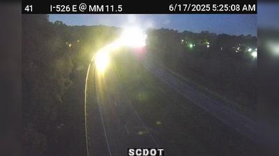 Charleston Traffic: I-526 E @ MM 122
