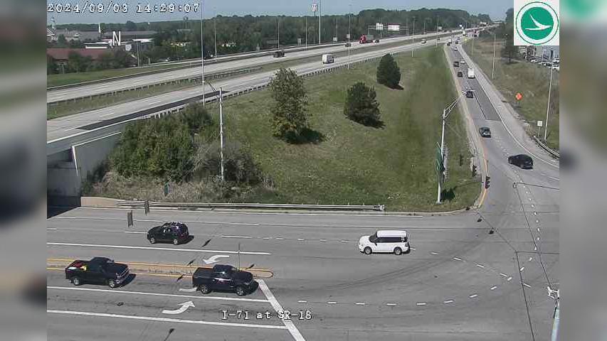 Traffic Cam Windfall: I-71 at SR-18 - Medina Rd