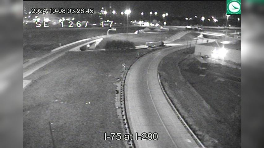 Traffic Cam Toledo: I-75 at I-280