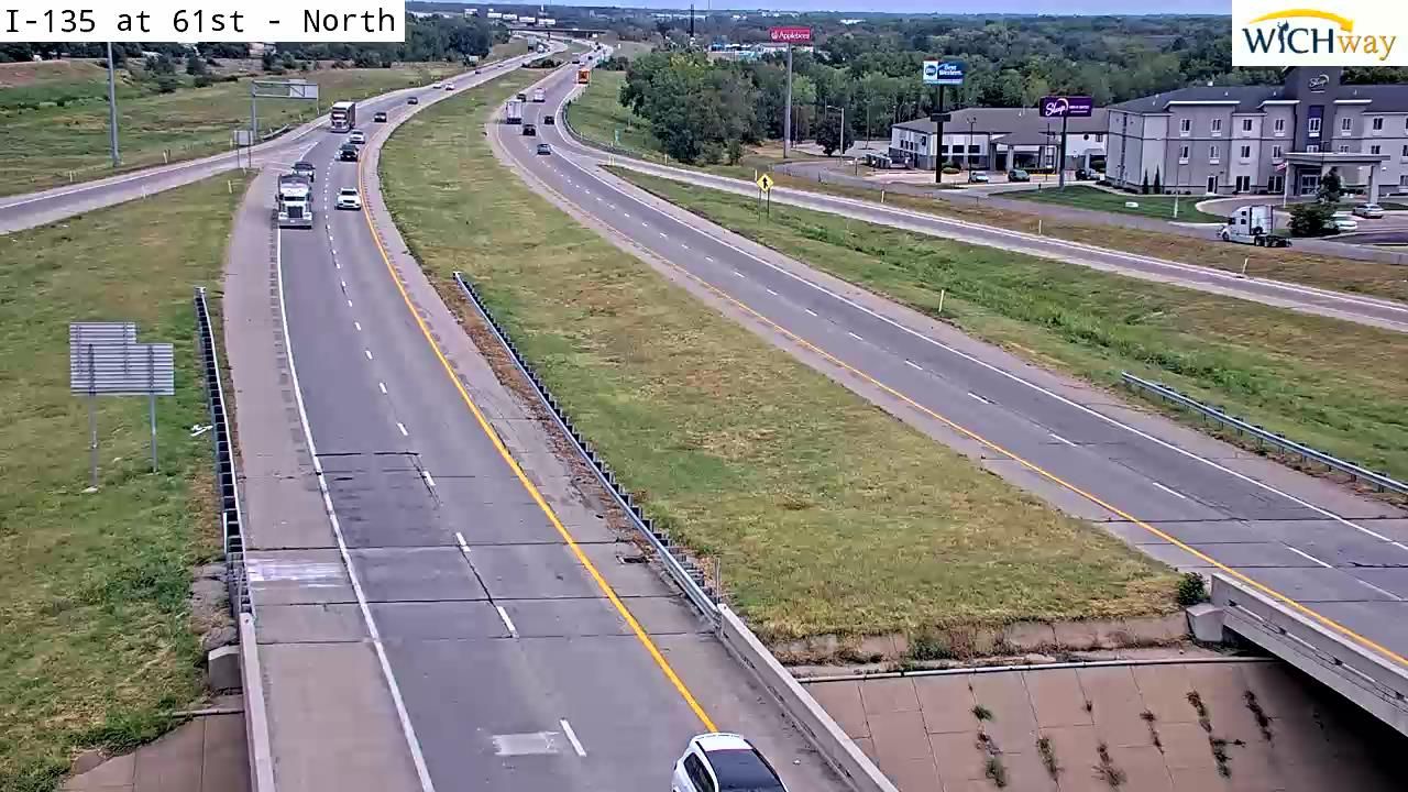 Traffic Cam Park City: I-135 at 61st