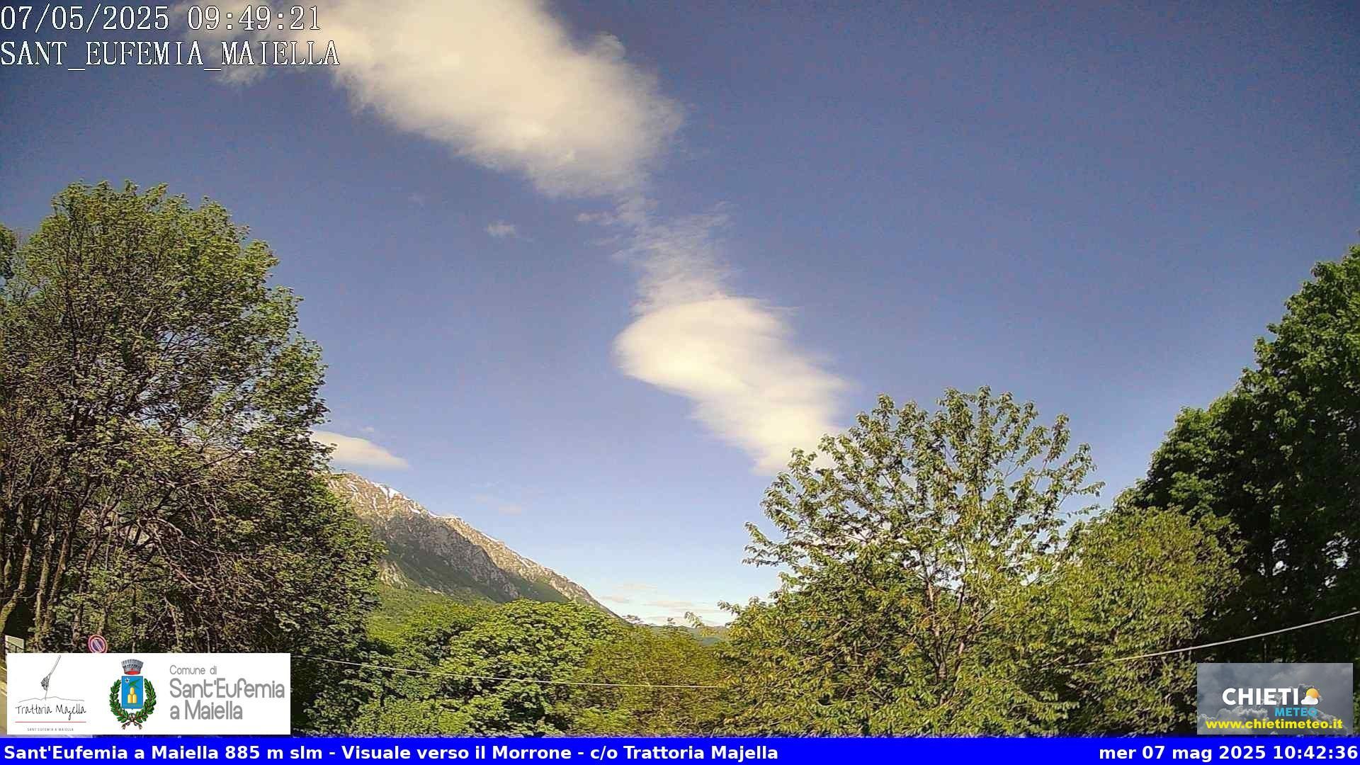 Traffic Cam Villetta Barrea › South-East