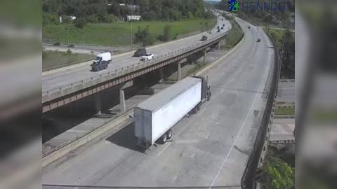 Traffic Cam West Conshohocken: I-476 @ MM 15.9 (I-76)