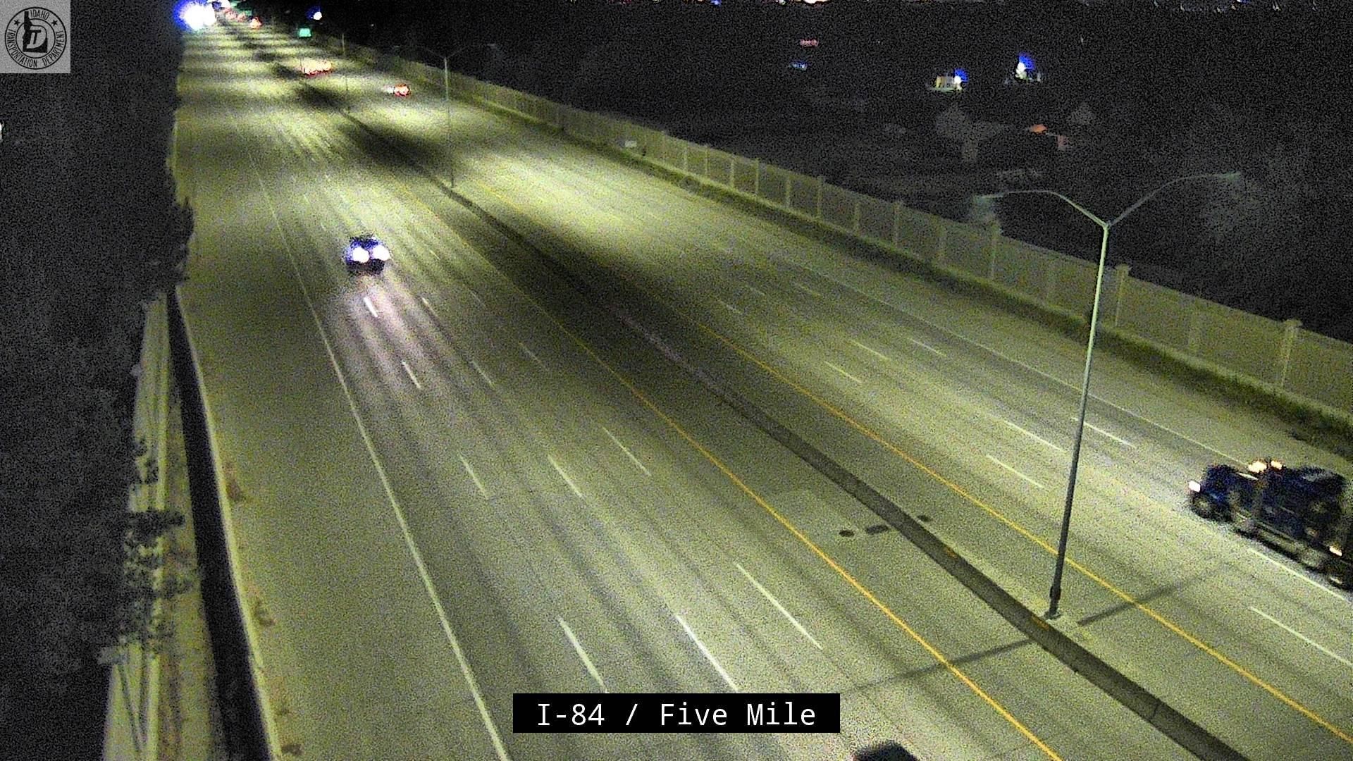Traffic Cam Boise: I-84: Five Mile Rd
