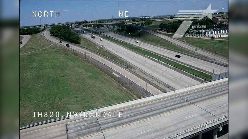 Traffic Cam Fort Worth › East: I-820WL @ Normandale