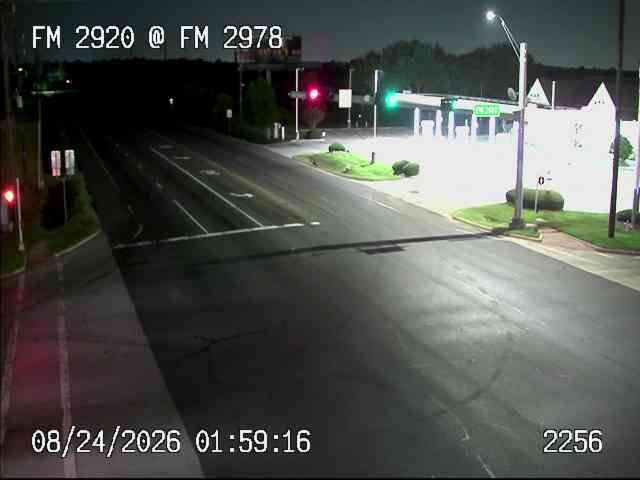 Traffic Cam Tomball › East: FM 2920 @ FM 2978
