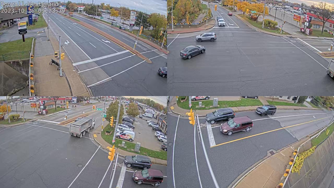 Traffic Cam LaSalle: Dougall Ave & West Grand Blvd