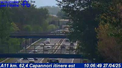 Preview delle webcam di Capannori: A11 km. 62,4 - itinere est