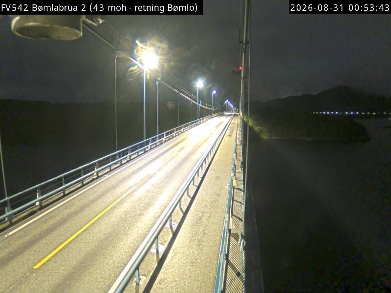 Traffic Cam Havik: F542 Bømlabrua (Bømlo)