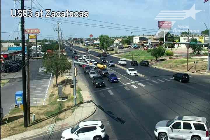 Traffic Cam Laredo › South: US83 @ ZACATECAS