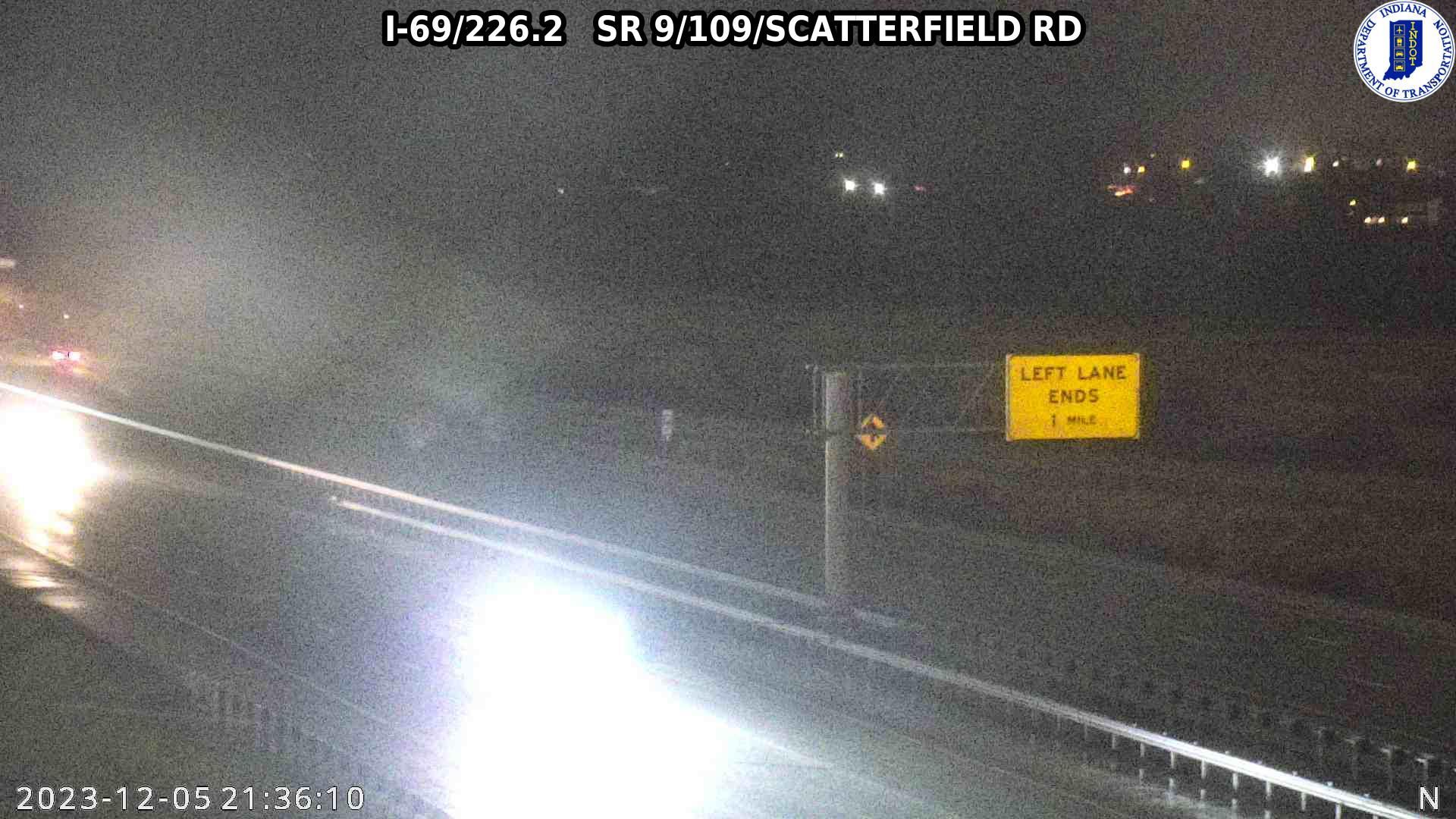 Traffic Cam Anderson: I-69: I-69/226.2 SR 9/109/SCATTERFIELD RD: I-69/226.2 SR 9/109/SCATTERFIELD RD