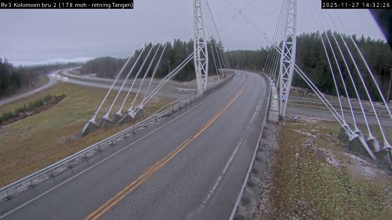 Traffic Cam Starhellinga: R3 Kolomoen bru (Tangen)