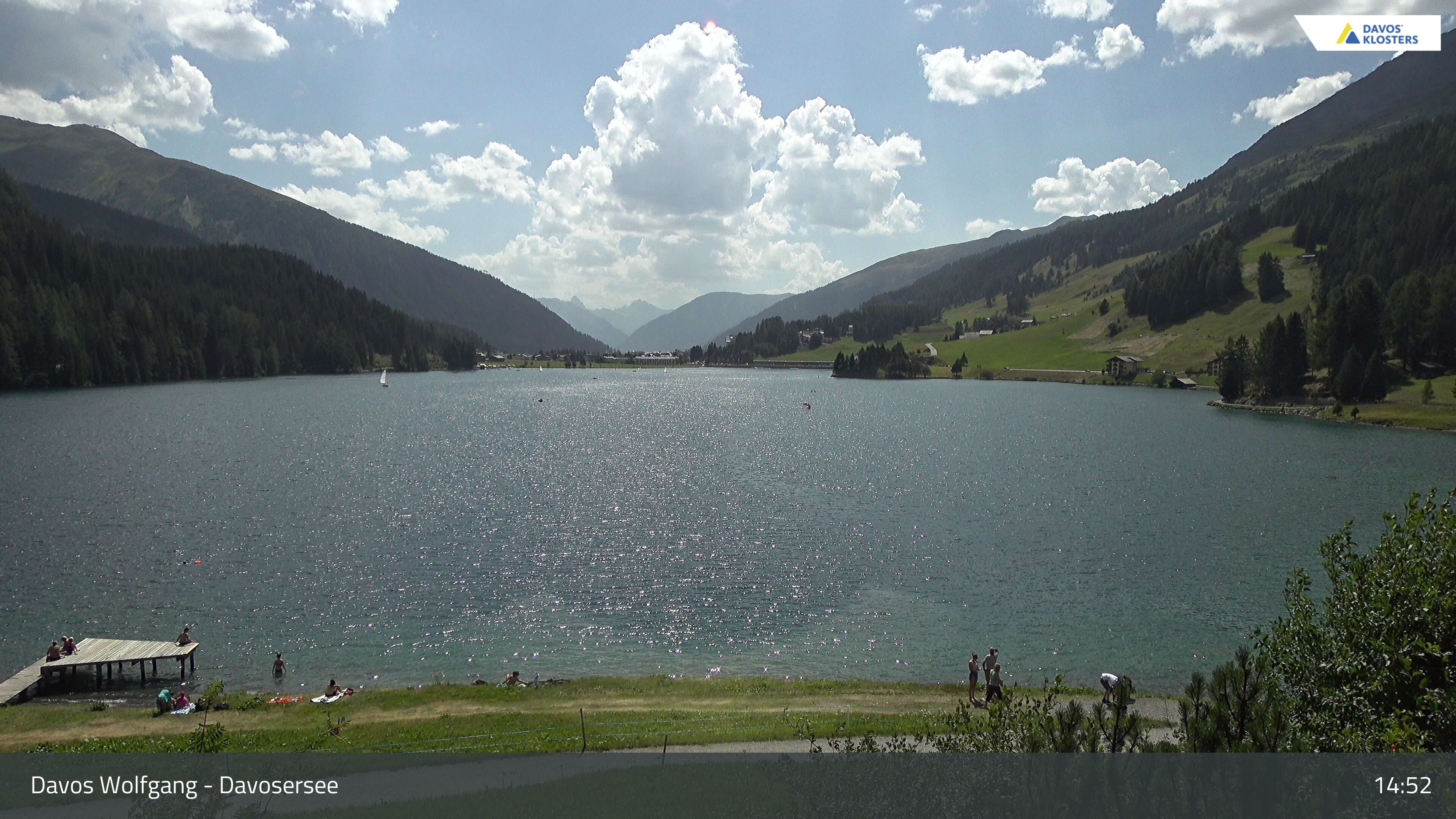 Davos › Südwesten: Alter Höhwaldsteg - Lake Davos
