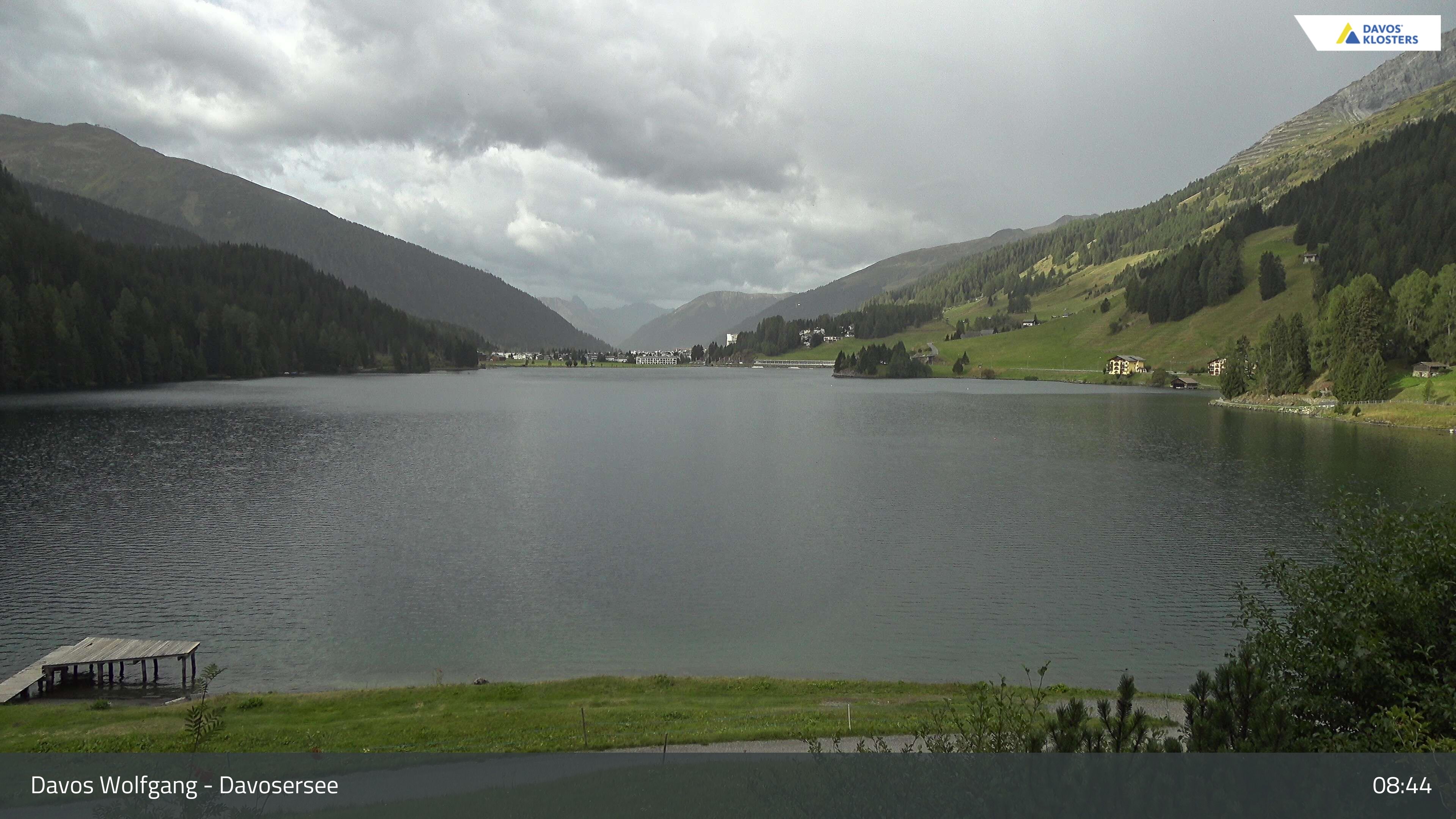 Davos › Südwesten: Alter Höhwaldsteg - Lake Davos