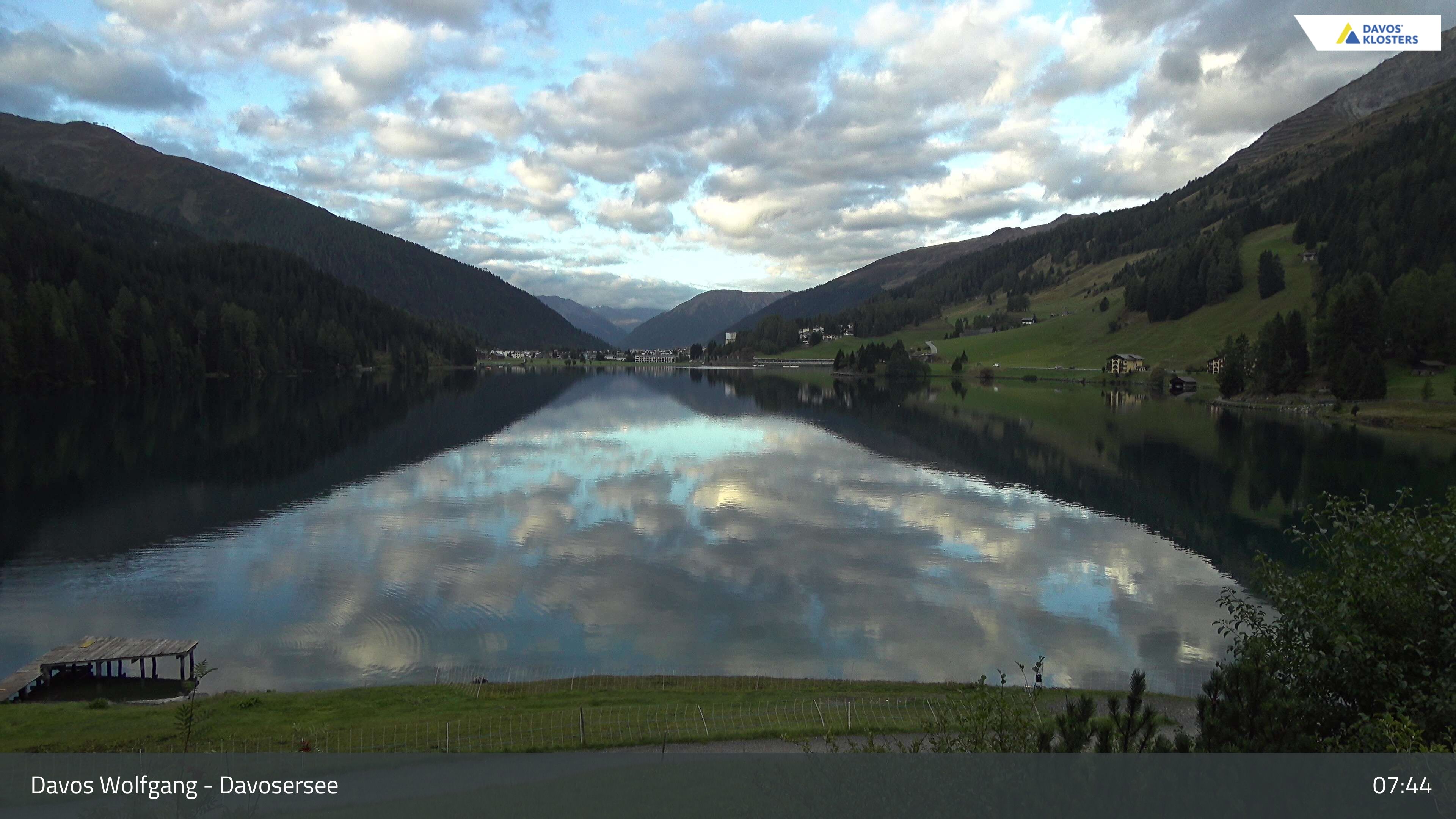 Davos › Südwesten: Alter Höhwaldsteg - Lake Davos