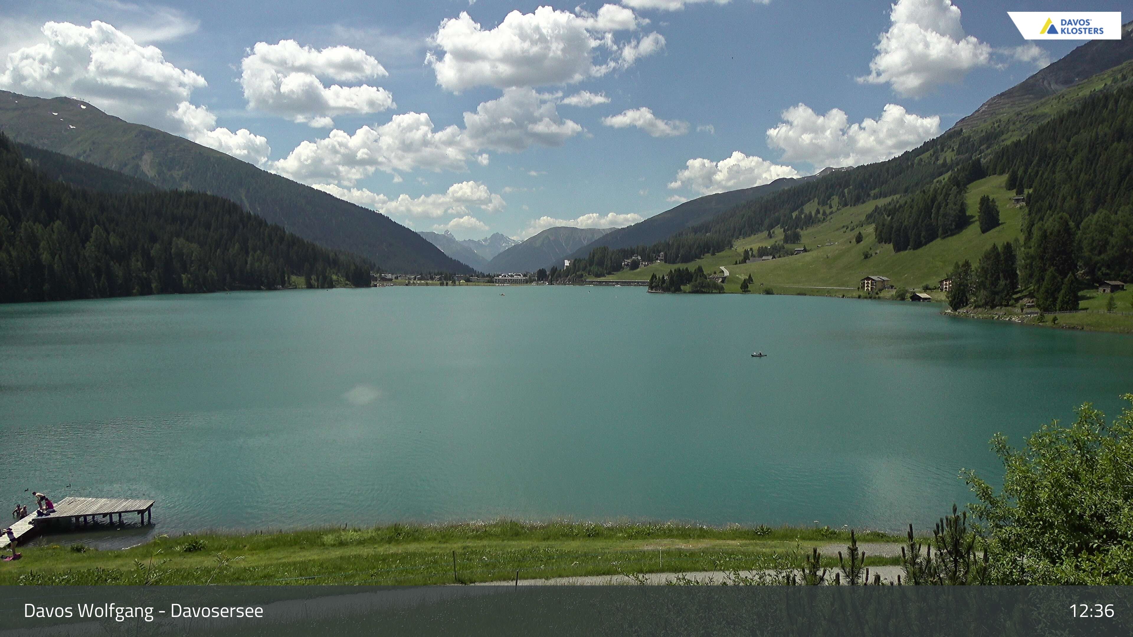 Davos › Südwesten: Alter Höhwaldsteg - Lake Davos