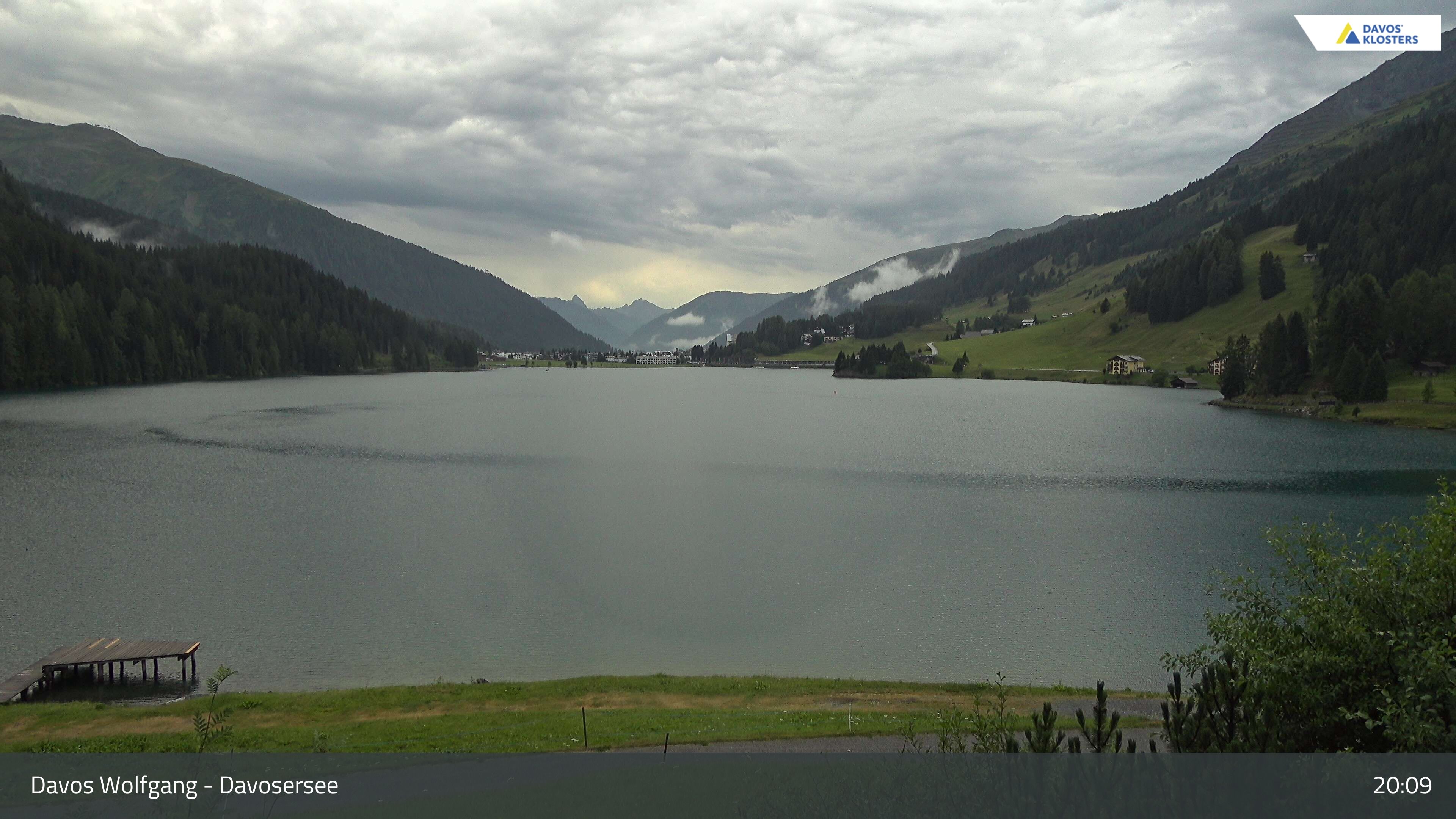Davos › Südwesten: Alter Höhwaldsteg - Lake Davos