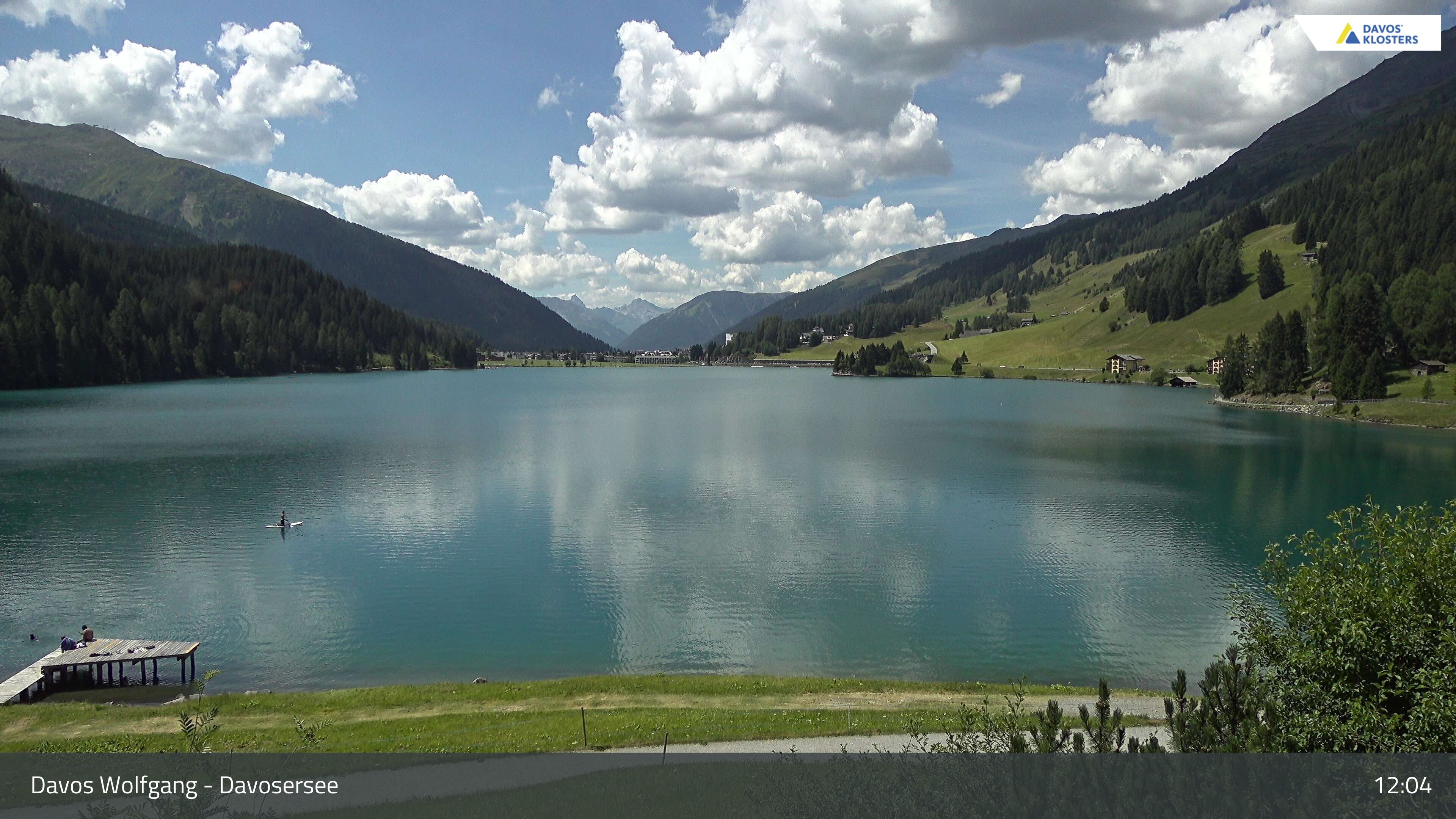 Davos › Südwesten: Alter Höhwaldsteg - Lake Davos