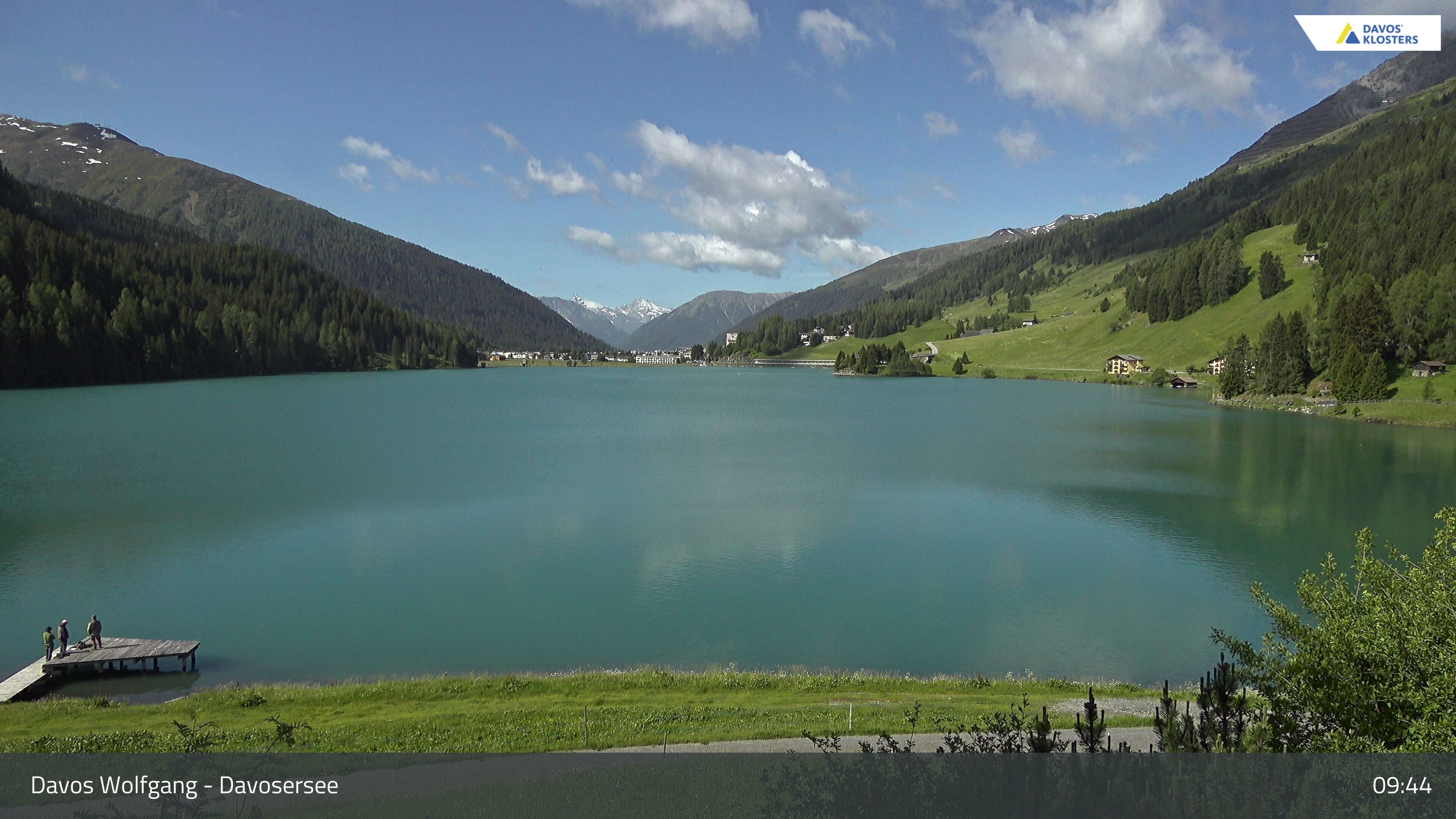 Davos › Südwesten: Alter Höhwaldsteg - Lake Davos