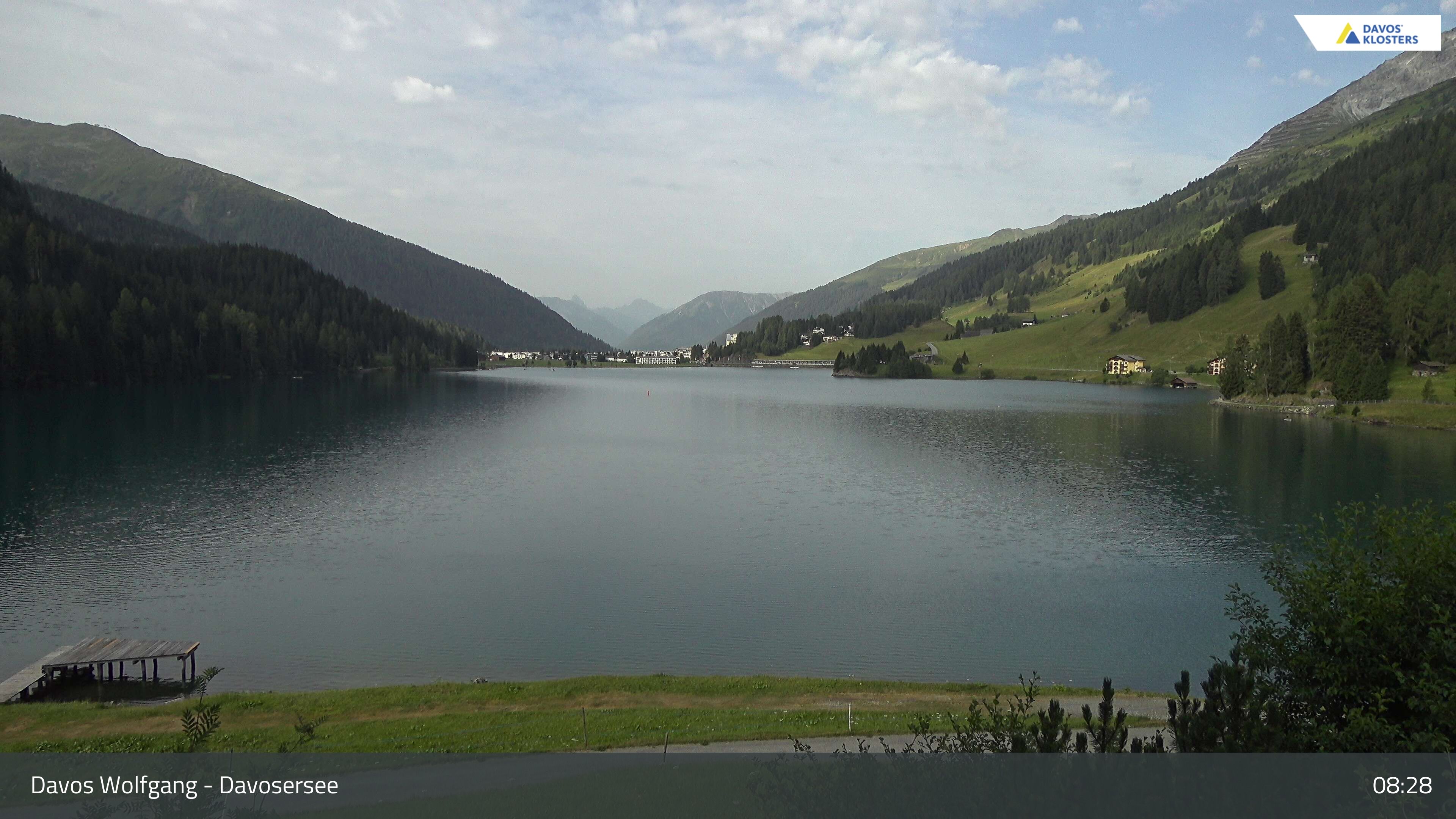 Davos › Südwesten: Alter Höhwaldsteg - Lake Davos