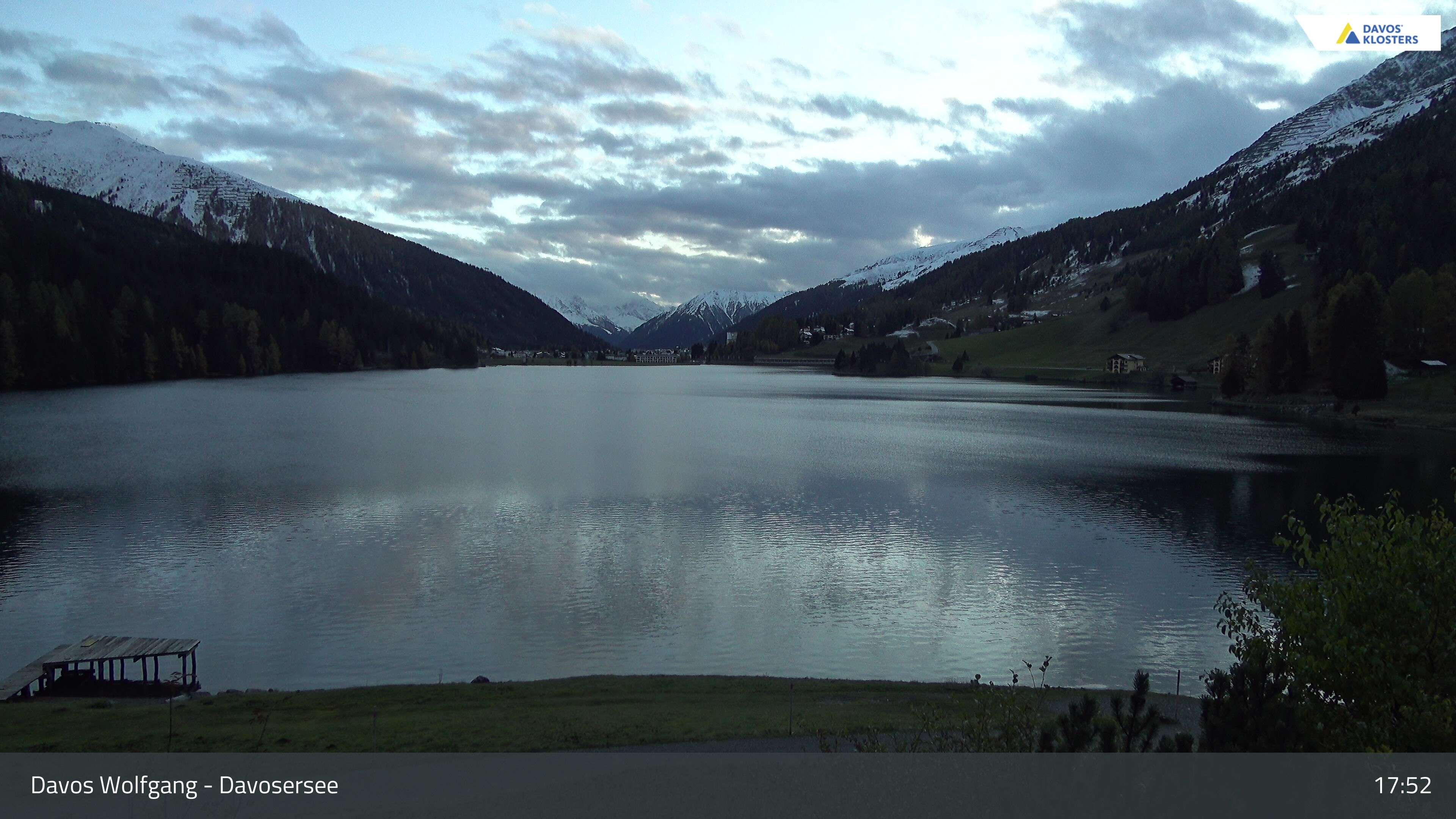 Davos › Südwesten: Alter Höhwaldsteg - Lake Davos
