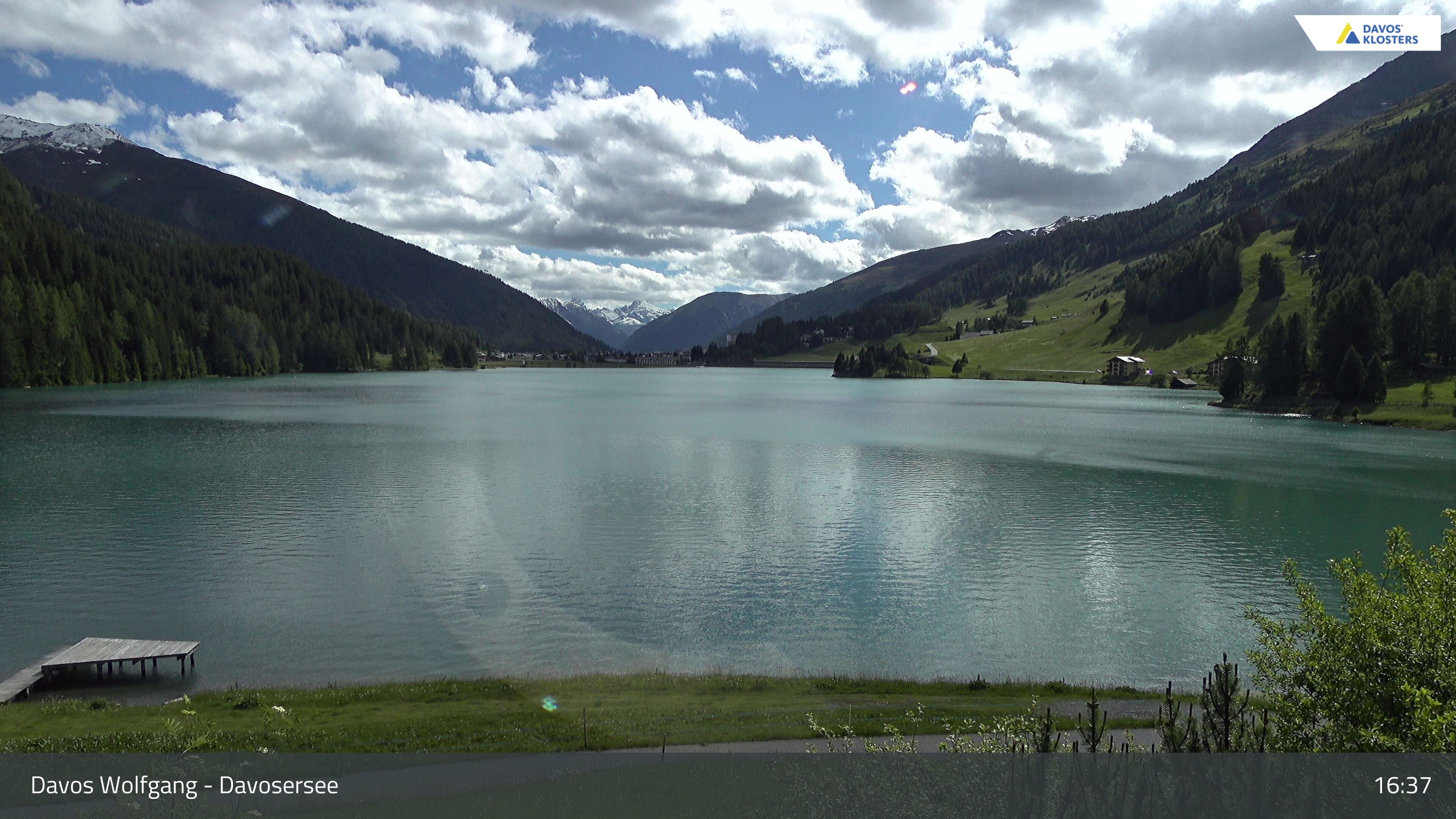 Davos › Südwesten: Alter Höhwaldsteg - Lake Davos