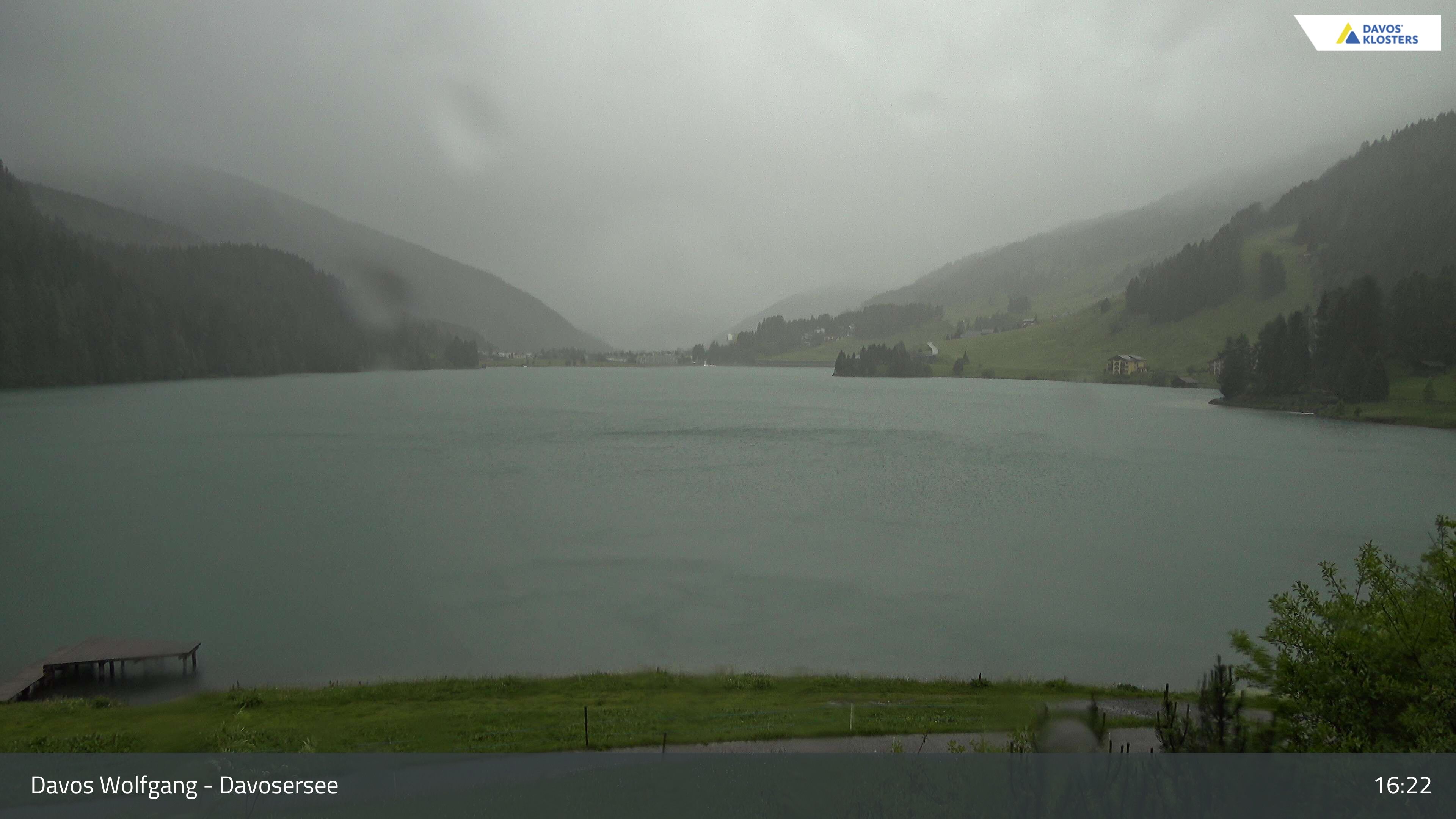Davos › Südwesten: Alter Höhwaldsteg - Lake Davos