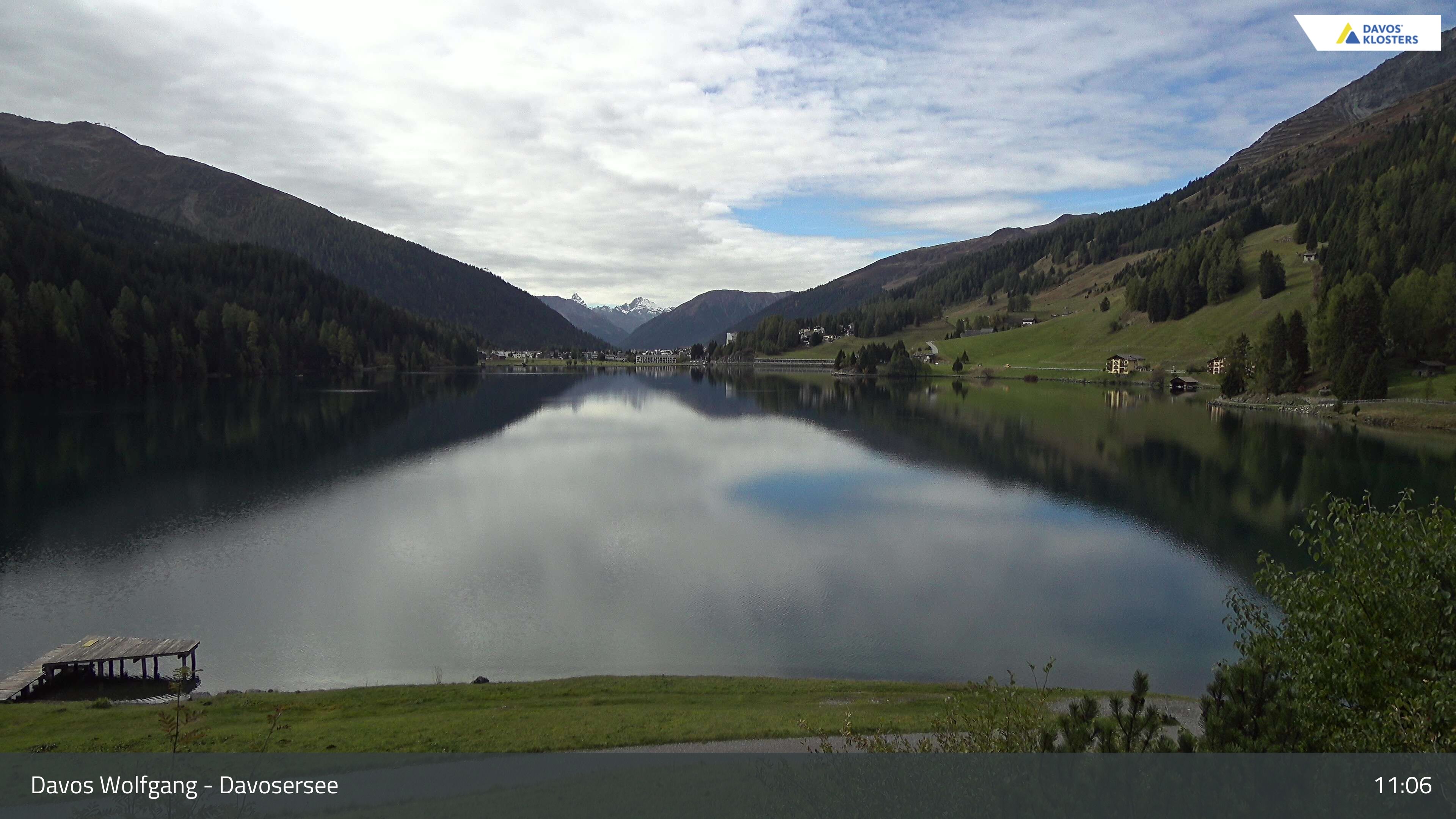 Davos › Südwesten: Alter Höhwaldsteg - Lake Davos