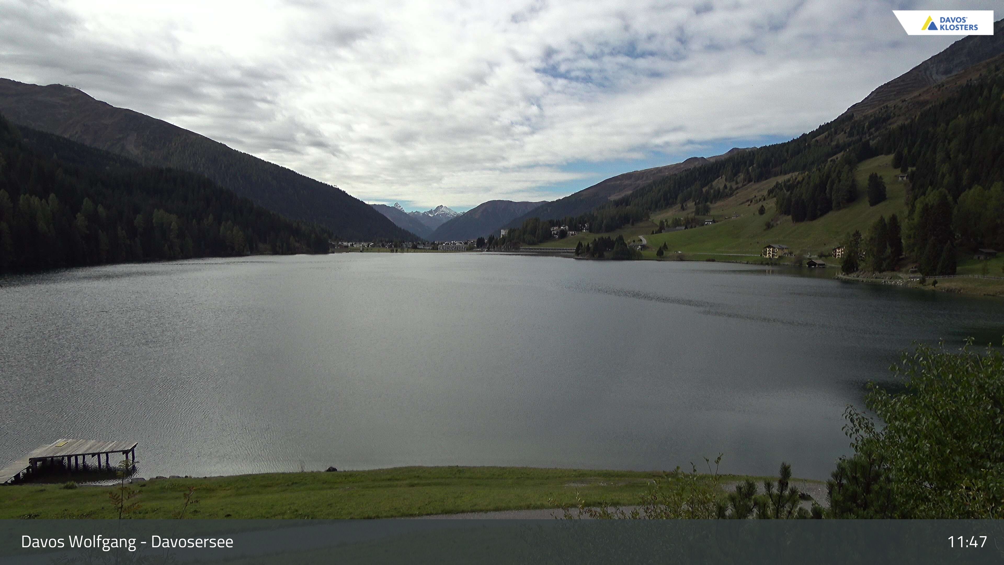 Davos › Südwesten: Alter Höhwaldsteg - Lake Davos