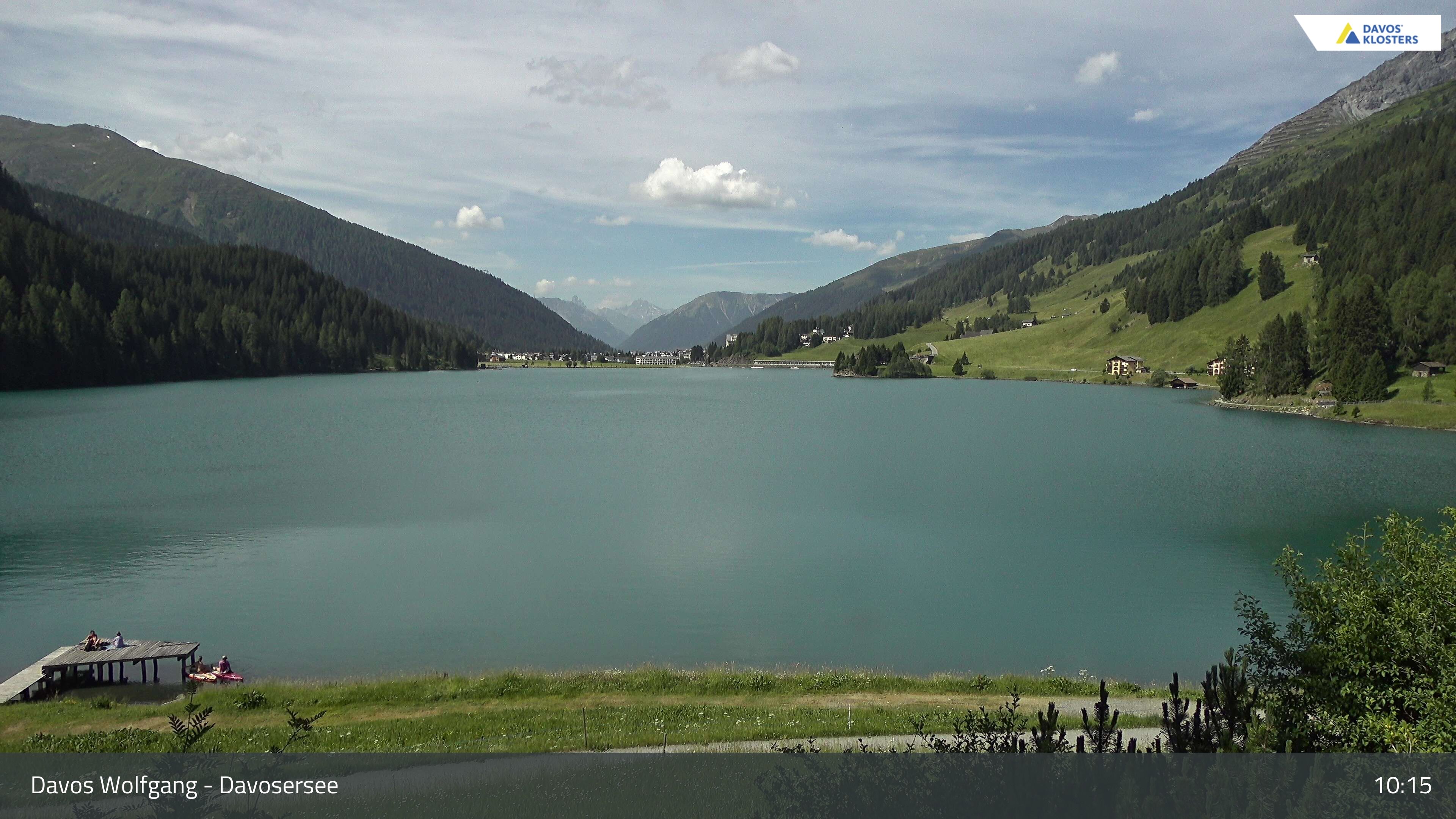 Davos › Südwesten: Alter Höhwaldsteg - Lake Davos
