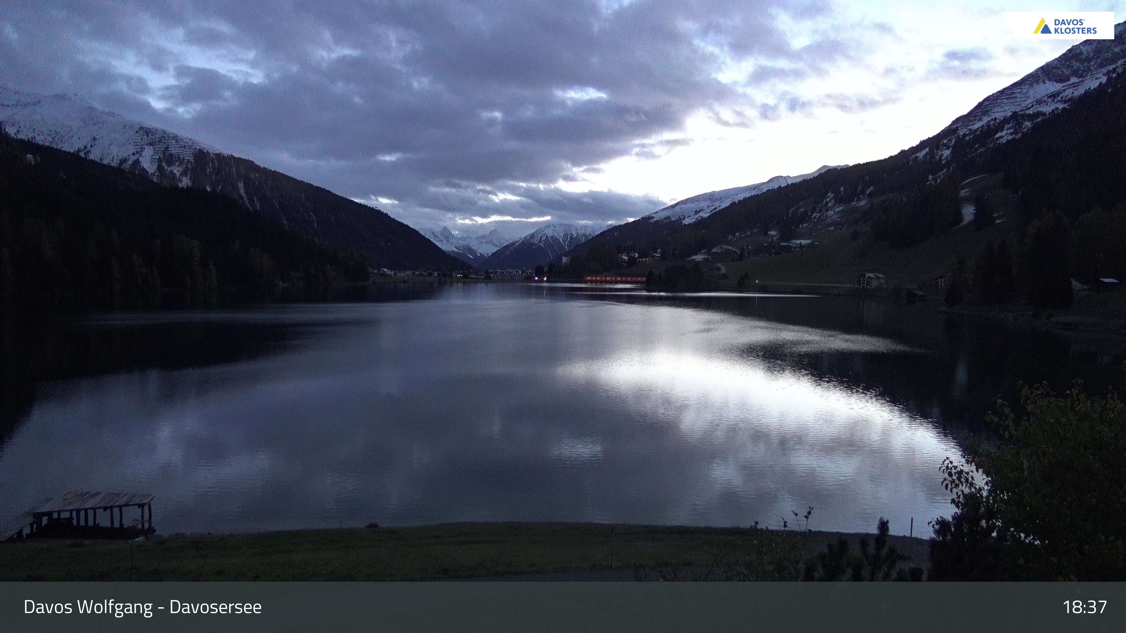 Davos › Südwesten: Alter Höhwaldsteg - Lake Davos