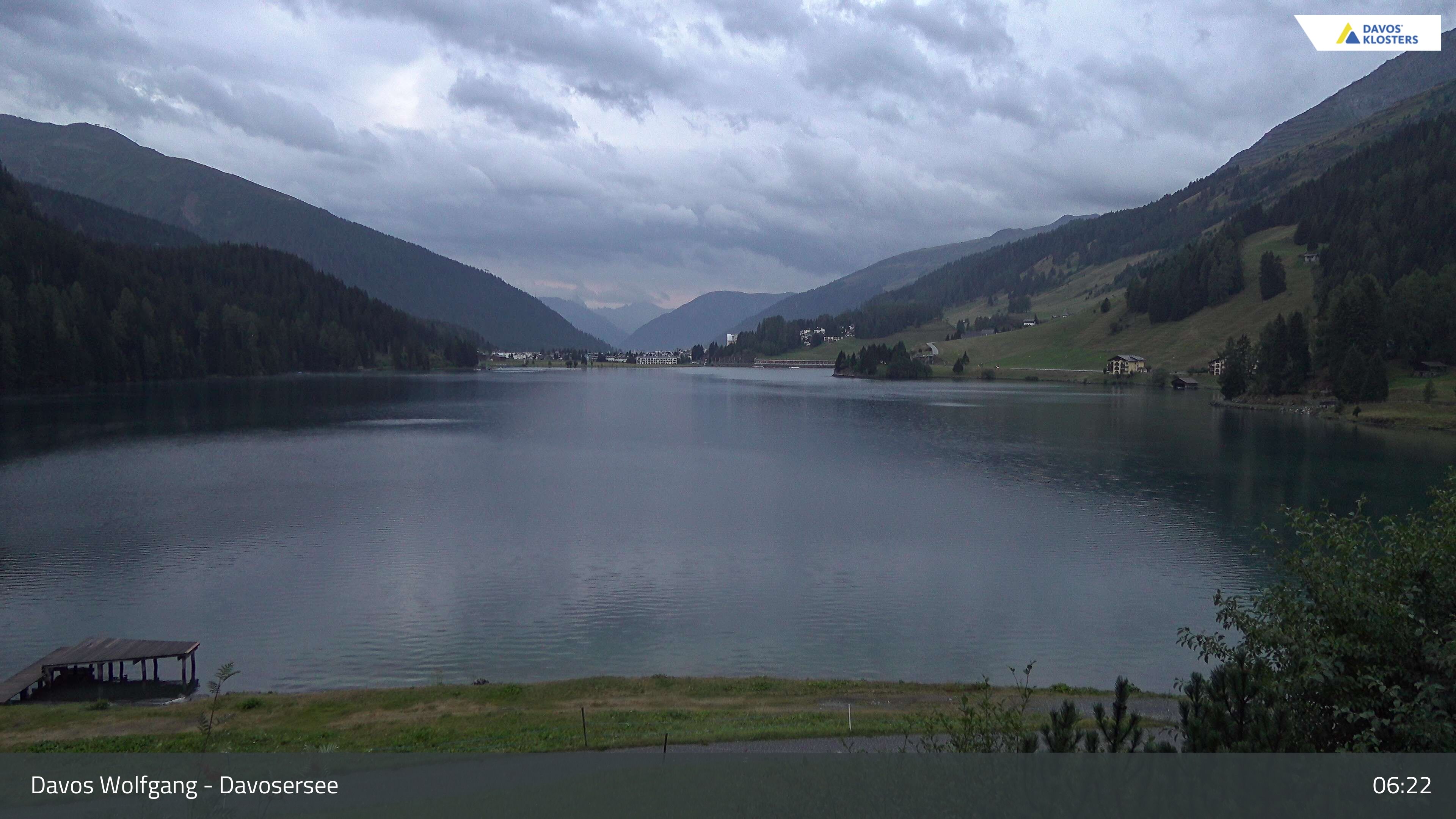 Davos › Südwesten: Alter Höhwaldsteg - Lake Davos