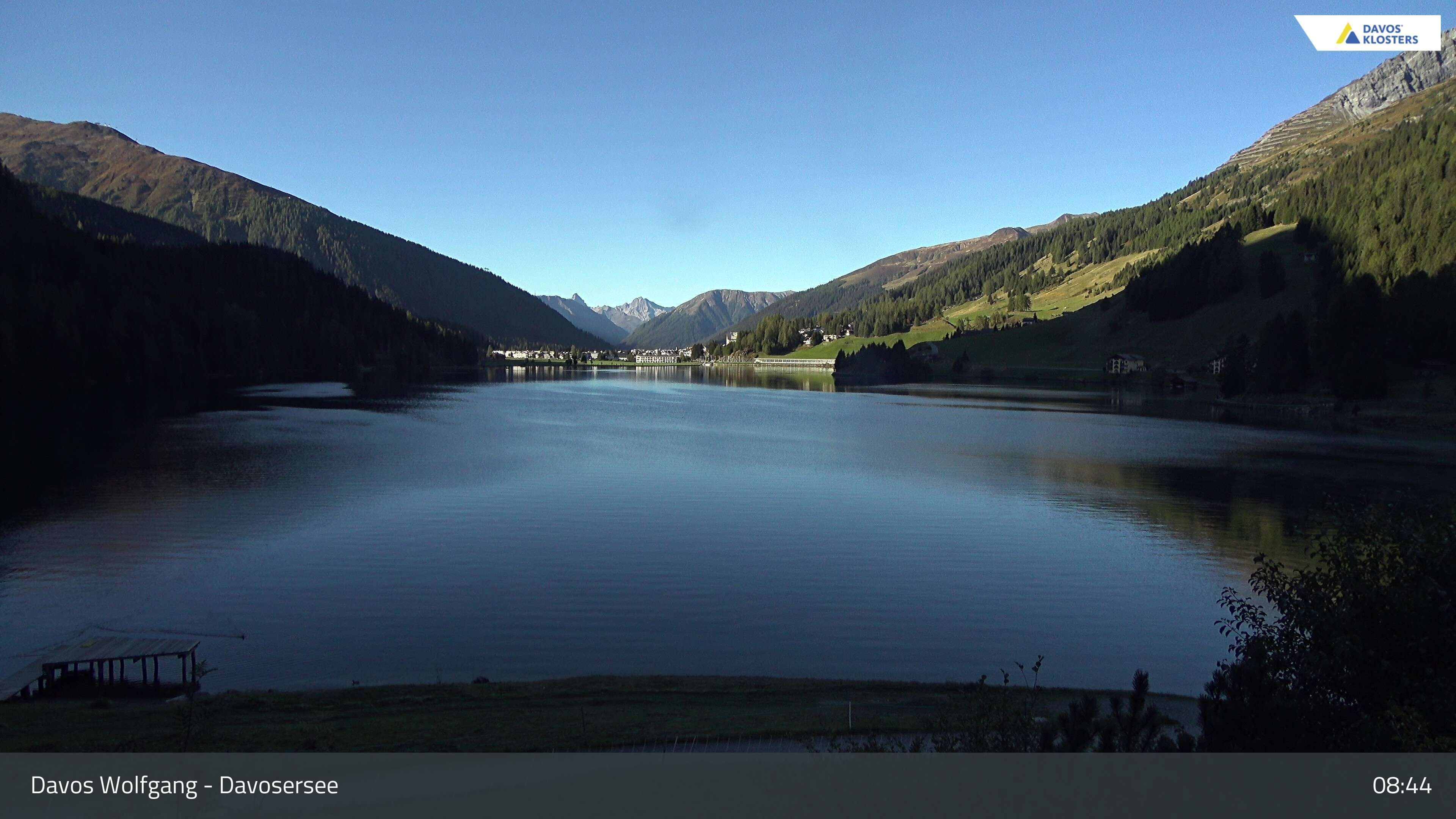 Davos › Südwesten: Alter Höhwaldsteg - Lake Davos