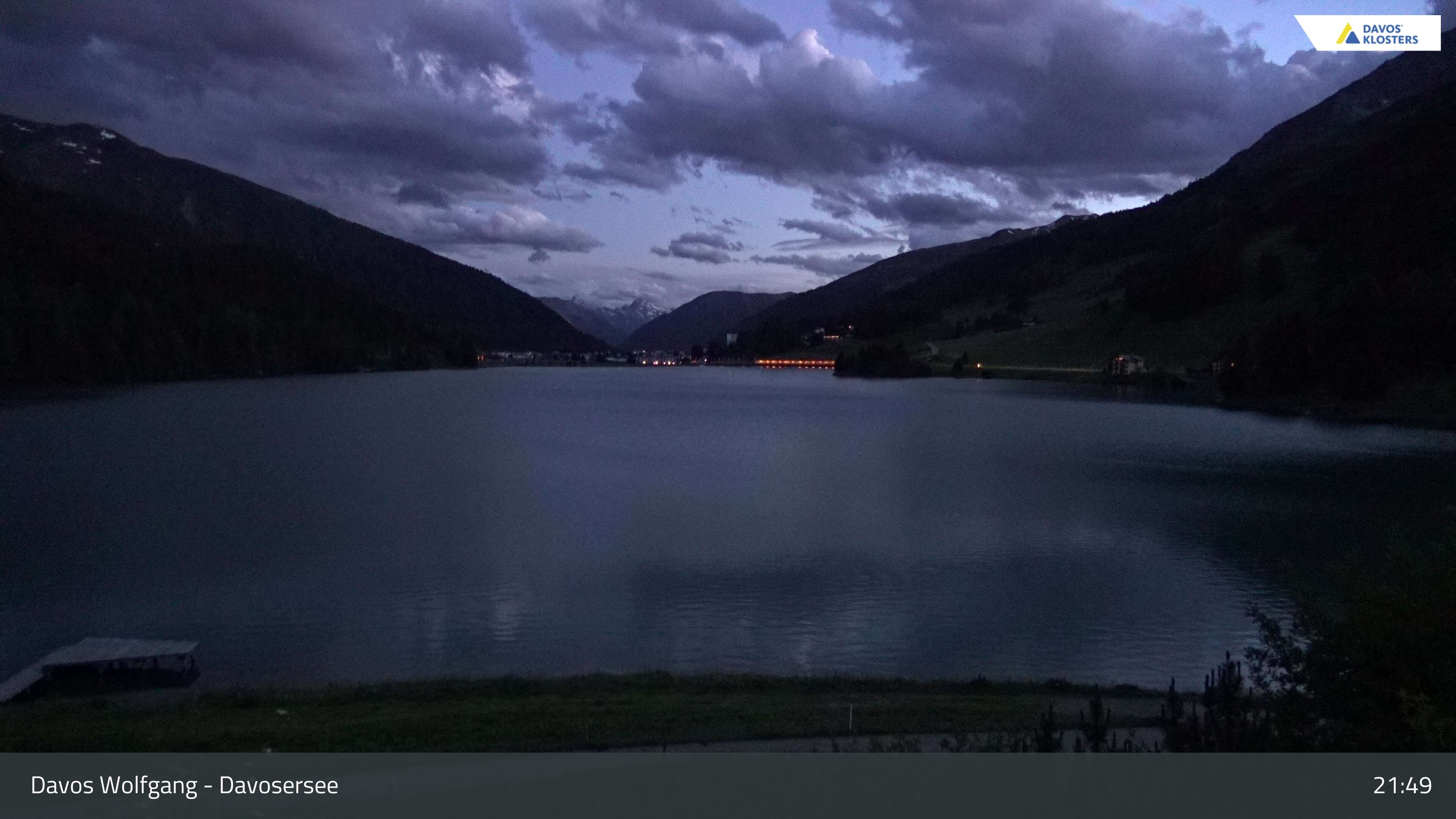 Davos › Südwesten: Alter Höhwaldsteg - Lake Davos