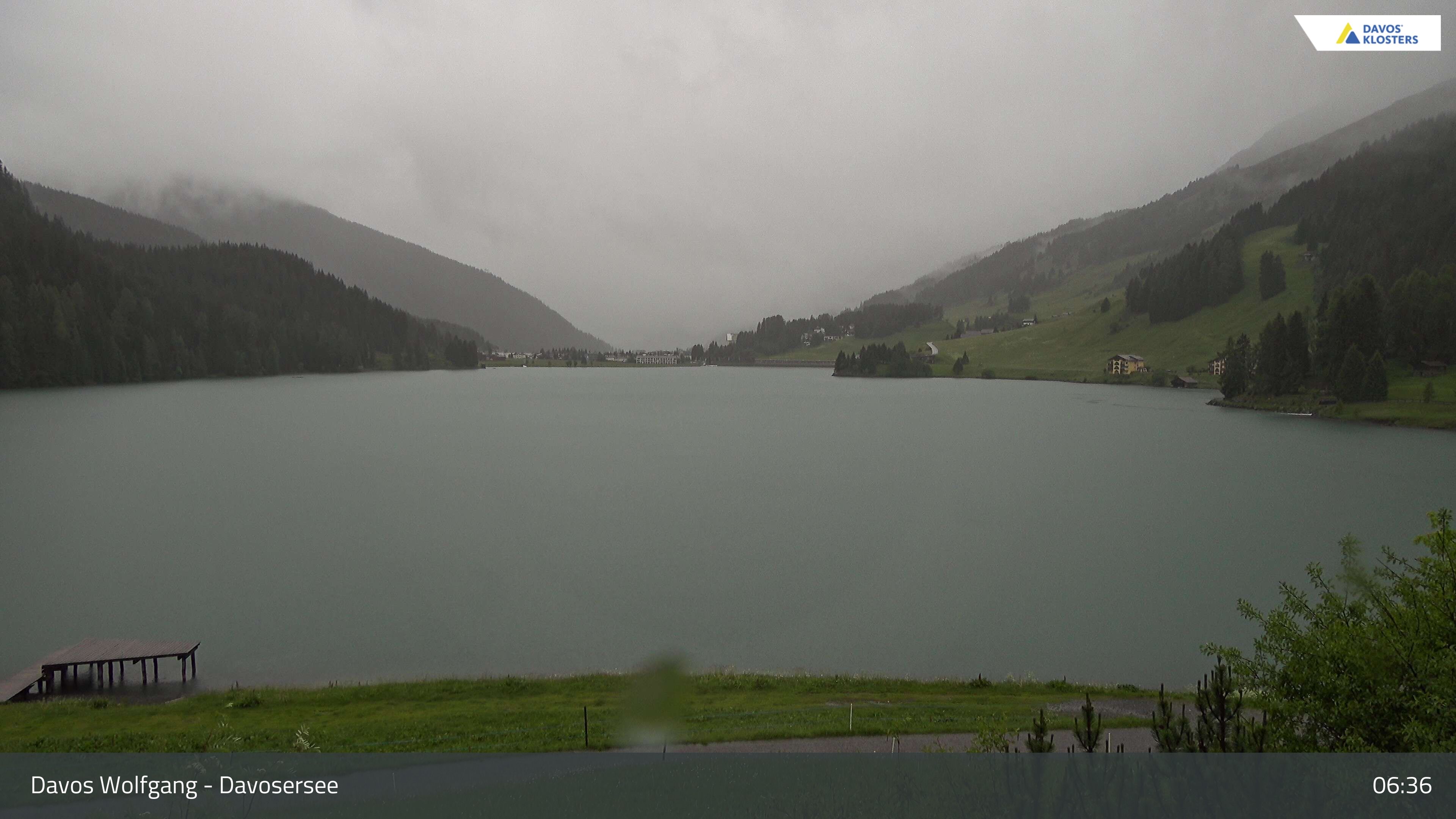 Davos › Südwesten: Alter Höhwaldsteg - Lake Davos