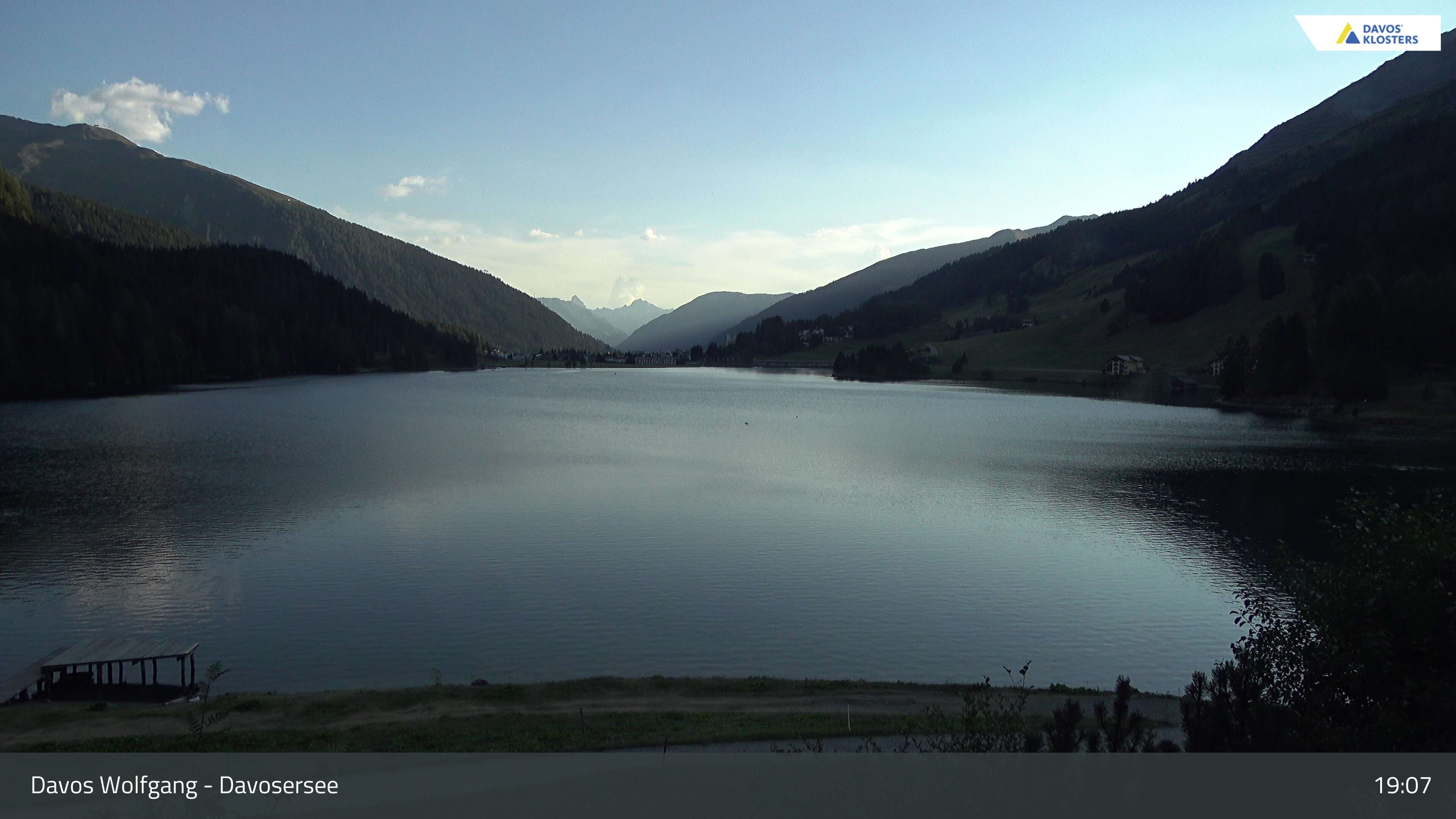 Davos › Südwesten: Alter Höhwaldsteg - Lake Davos